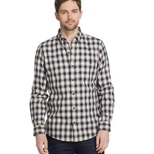 G.H. Bass & Co. Mens Plaid Button Up Shirt, Size Small, Retail $58.00